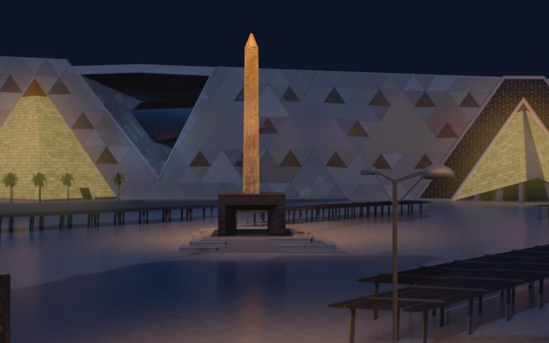 لقطات للمتحف المصري الكبير من الداخل والخارج بعيون مسلسل “مغامرات يحيى وكنوز” الجزء الثاني