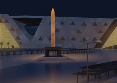 لقطات للمتحف المصري الكبير من الداخل والخارج بعيون مسلسل “مغامرات يحيى وكنوز” الجزء الثاني